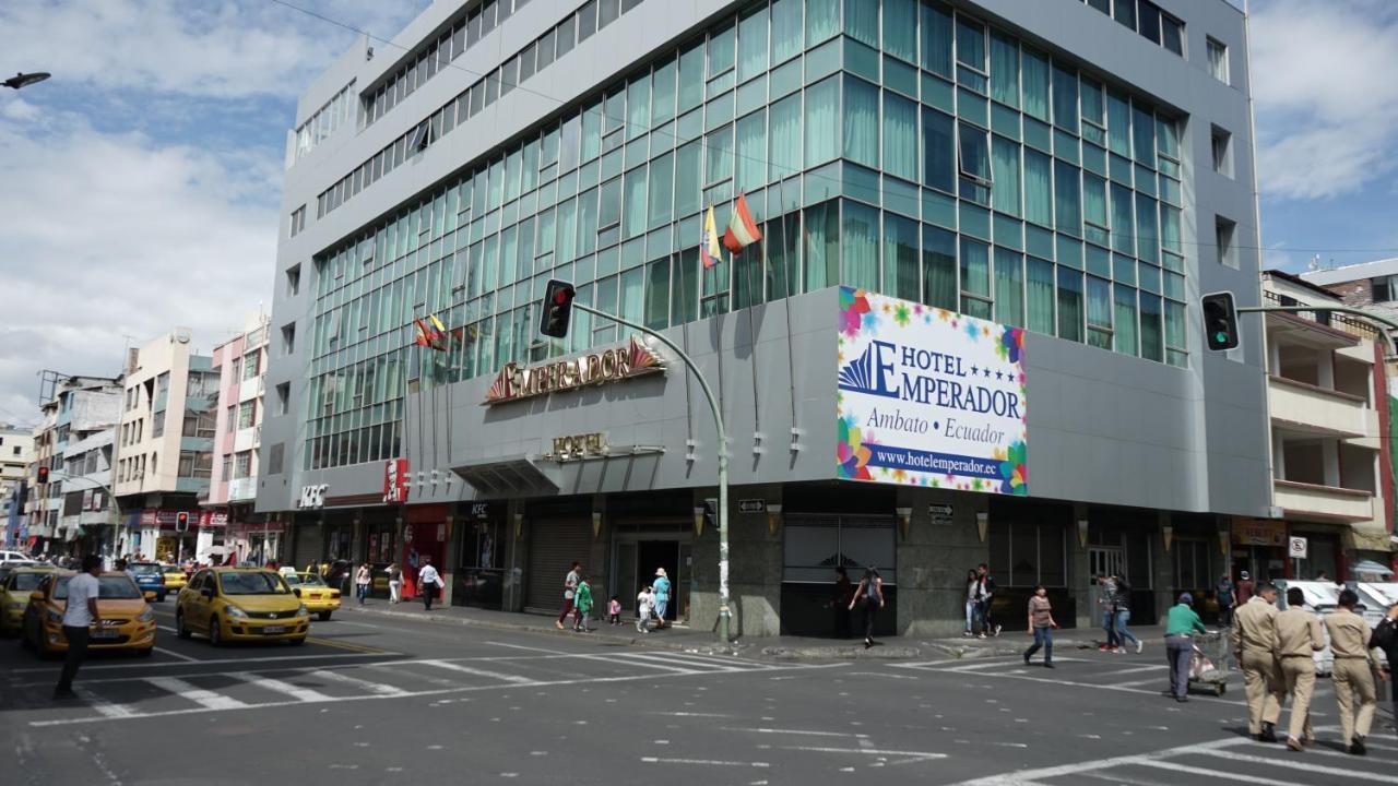 Hotel Emperador Ambato Exterior foto